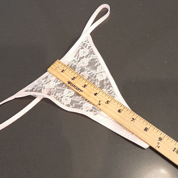 Secret Treasures Pink Lace Baby Doll Set - Picture 14 of 15